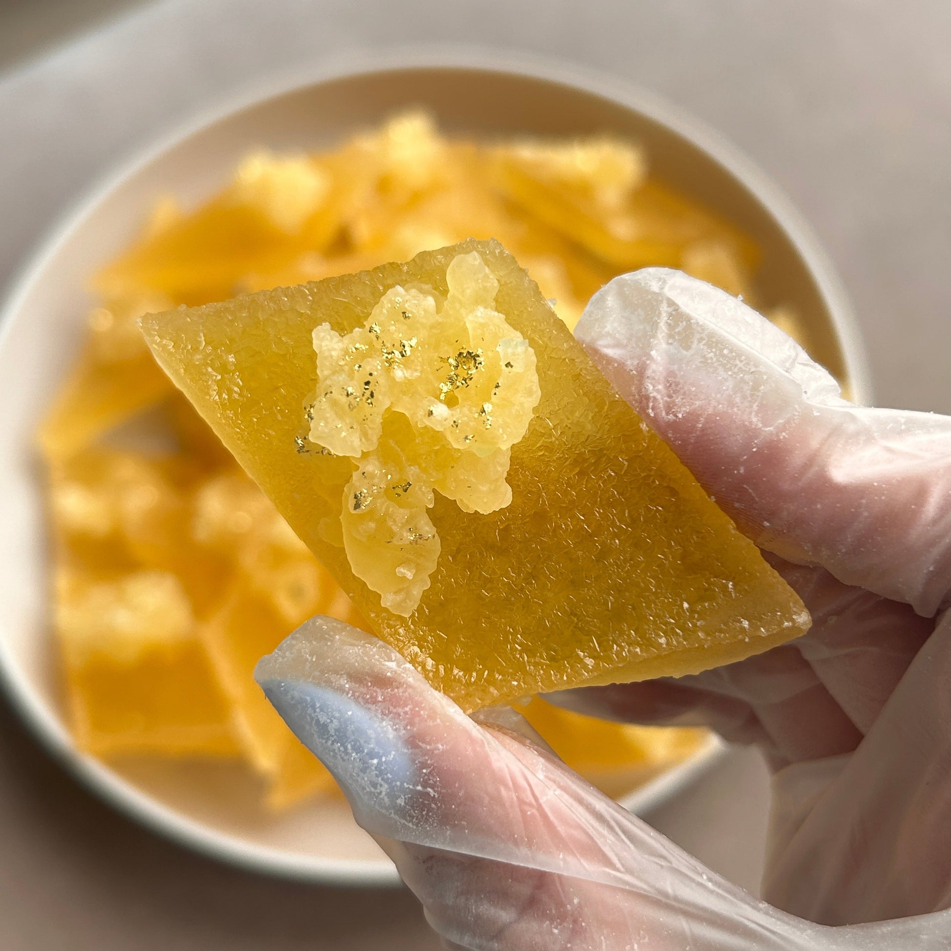 Crystalicious snacks mango crystal candy UK sample