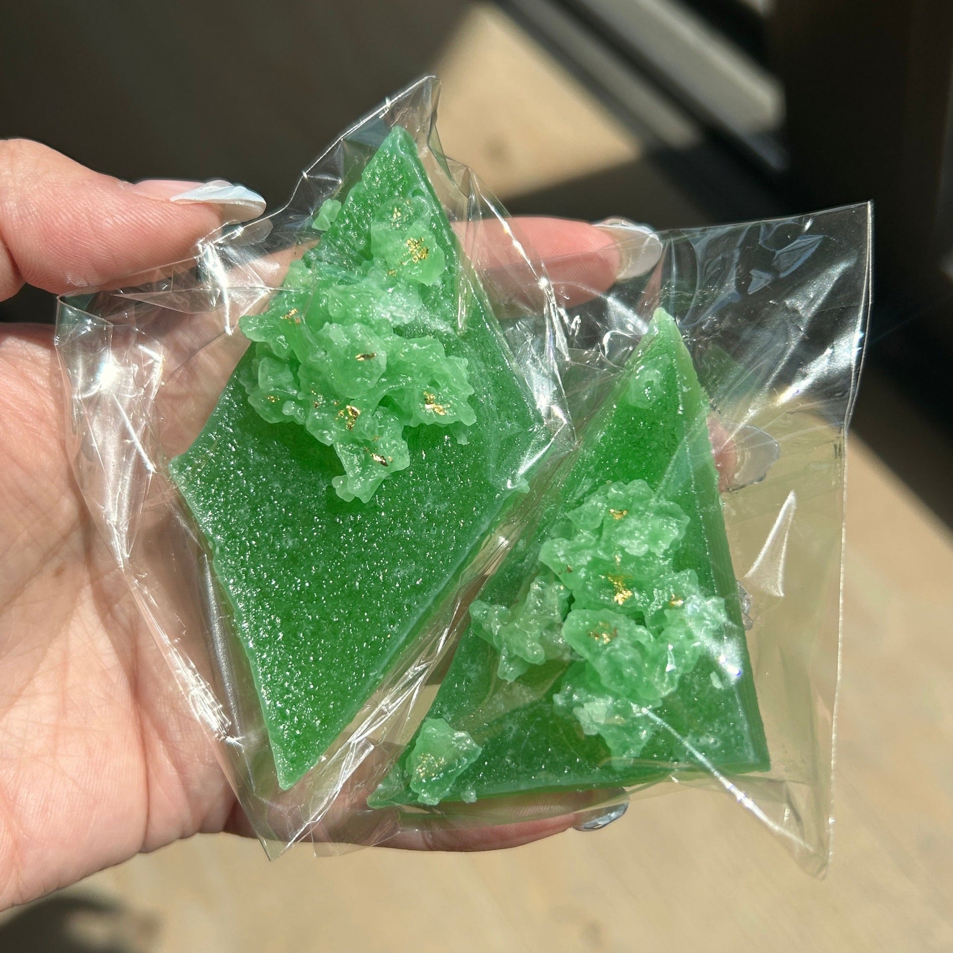 sample crytsalicious snacks apple crystal candy UK