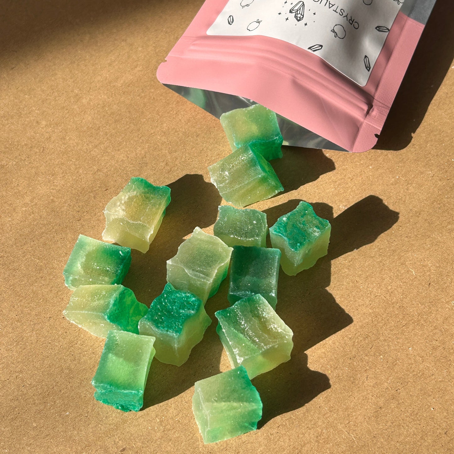 Crystalicious Snacks Crystal bites apple pieces