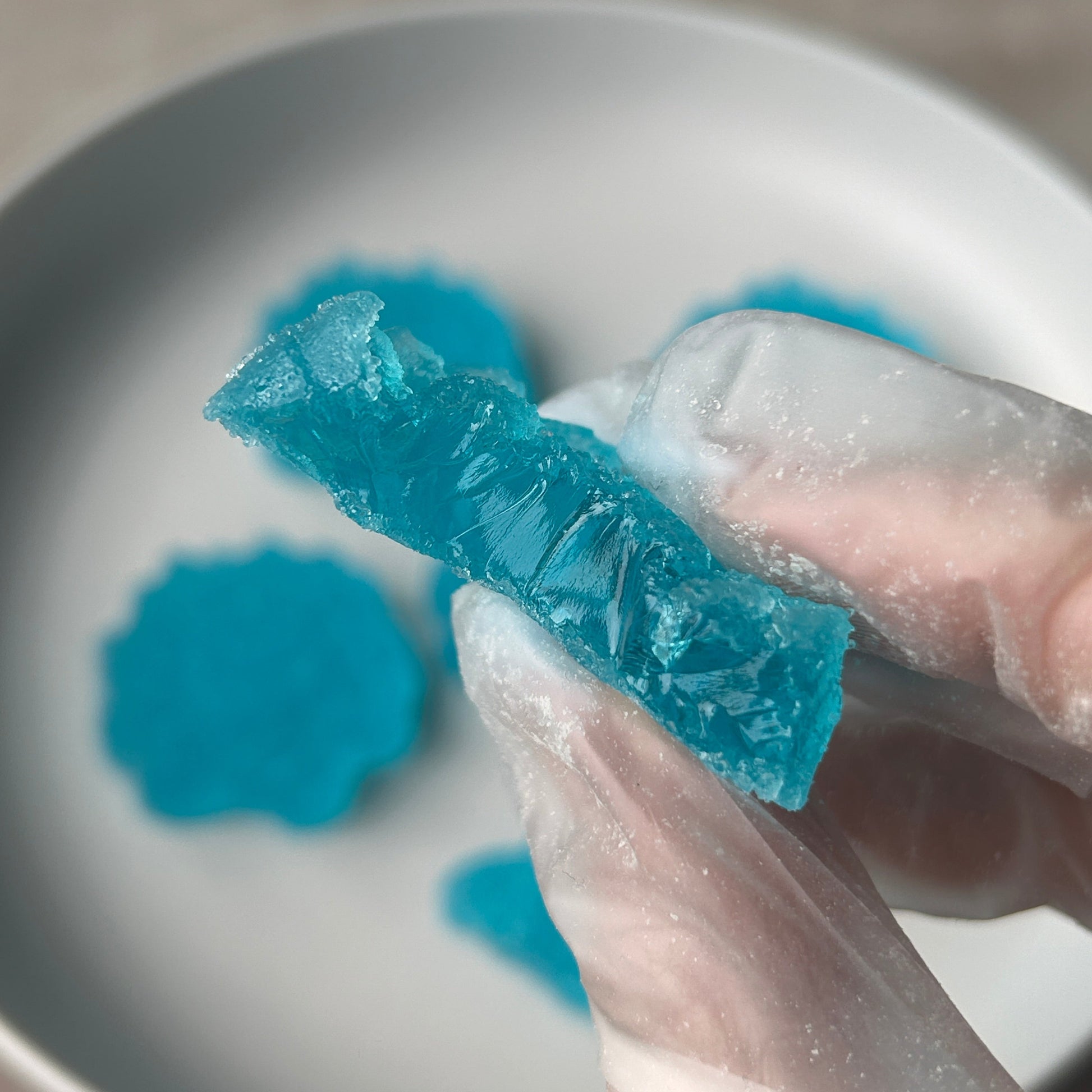 crystalicious snacks inside sample sour blue raspberry crystal candy uk