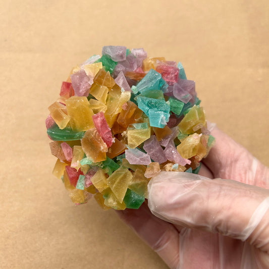Crystalicious Snacks Rainbow Crystals clusters crystal candy