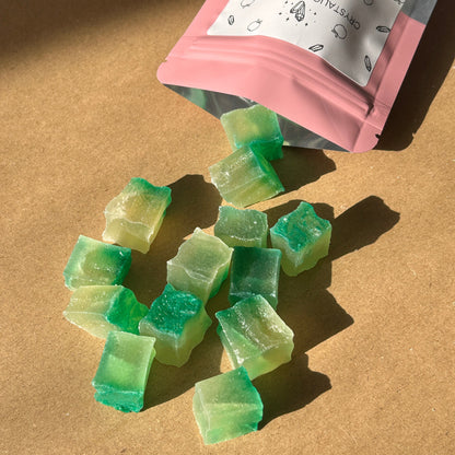 Crystalicious Snacks Crystal bites apple pieces