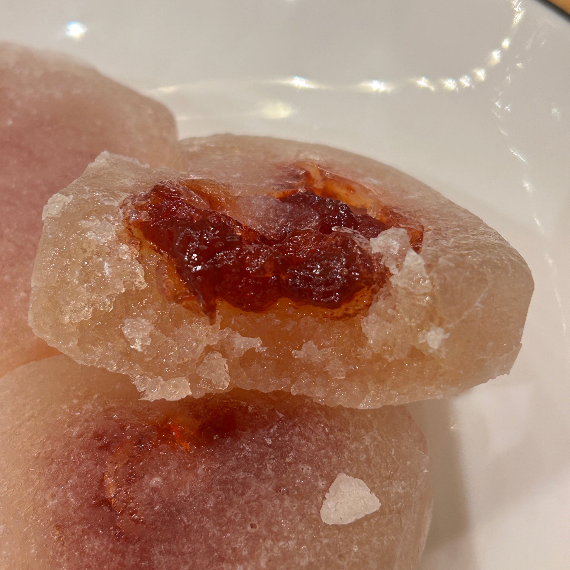 cupid's heart vanilla crystal candy strwberry jam crystalicious snacks