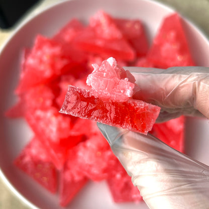 crytsalicious snacks inside strawberry crystal candy UK