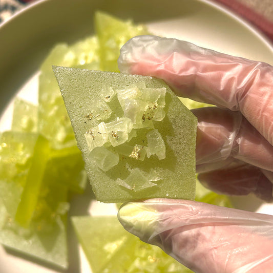 individual lemon lime crystalicious snacks crystal candy
